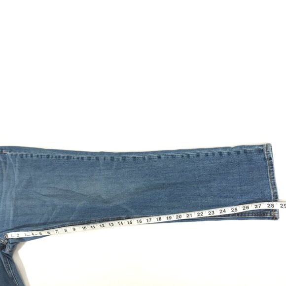 Rag & Bone Dre Low Rise Slim Boyfriend Jeans Women's Size 30 Bellview Blue Denim - Picture 7 of 12